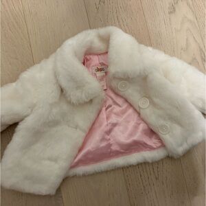 Circo White and Pink Kids Jacket
